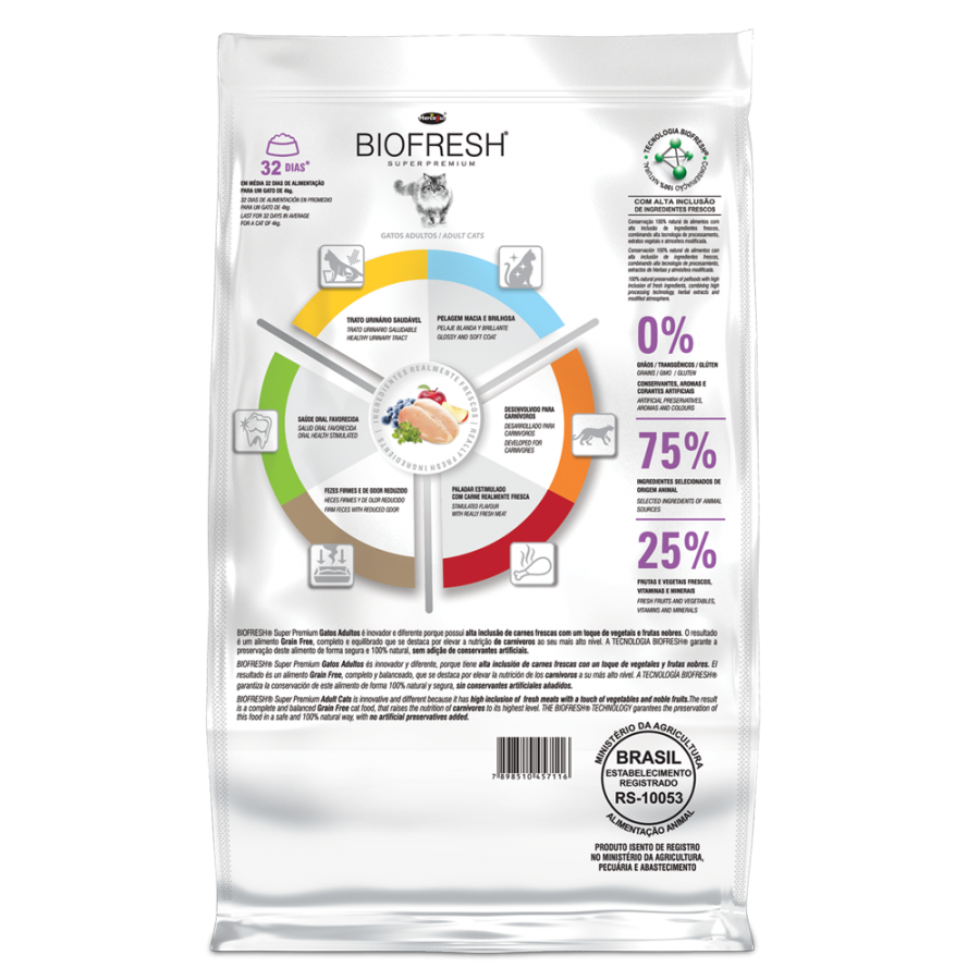 Biofresh Gato Adulto 7.5 Kg