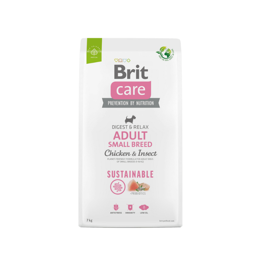 Brit Care Dog 3KG CHICKEN & INSECT Adult Small Breed