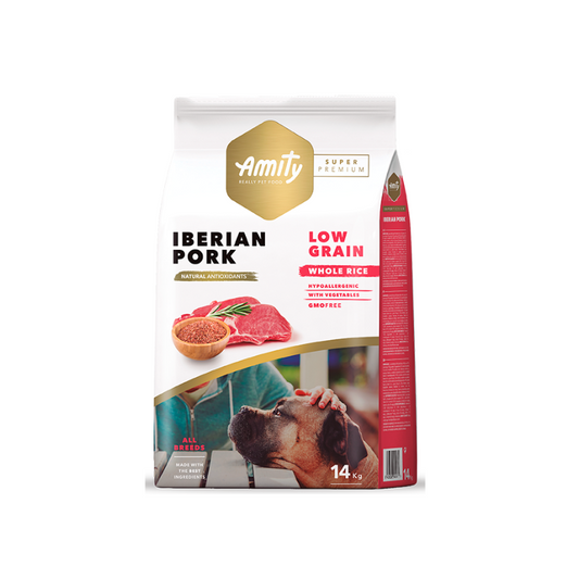 Amity Iberian Pork Adult SP Low Grain 14kg
