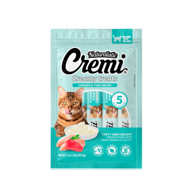 Naturalistic Cremi Pollo & Atun 60gr