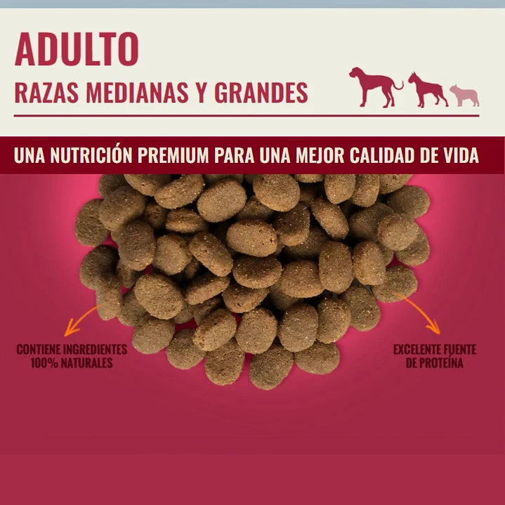 Nomade Adulto Razas Medianas y Grandes 20 kg