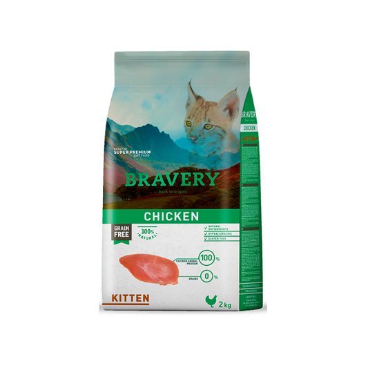 Bravery Pollo Kitten 2kg