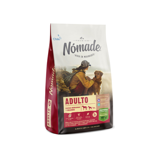 Nomade Adulto Razas Medianas y Grandes 3 kg