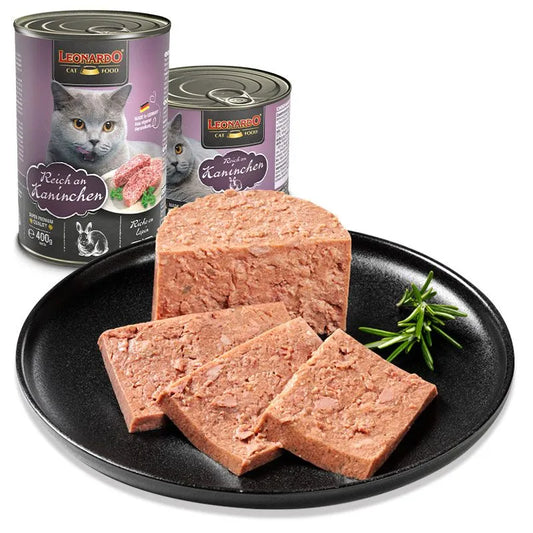 Leonardo lata conejo Quality Selection 400grs