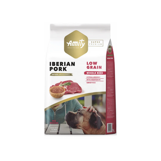 Amity Iberian Pork Adult SP Low Grain 4kg
