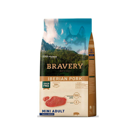 Bravery Cerdo Ibérico Mini Adulto – 7Kg