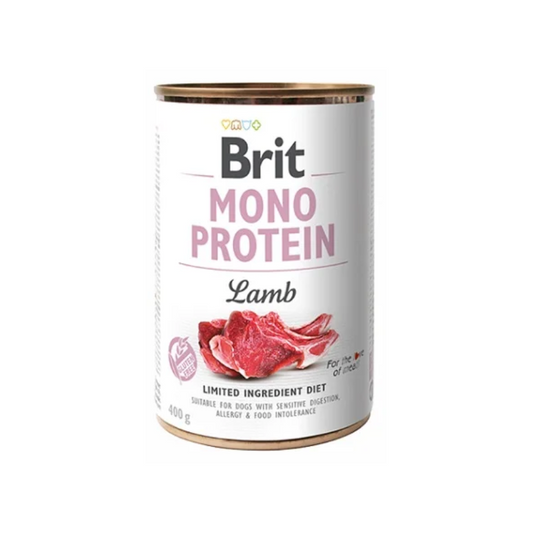 Lata Brit Mono Protein Lamb 400 GR