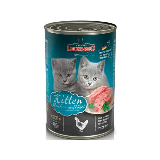 Leonardo lata kitten Quality Selection 400grs