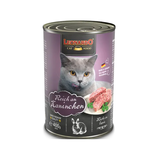 Leonardo lata conejo Quality Selection 400grs