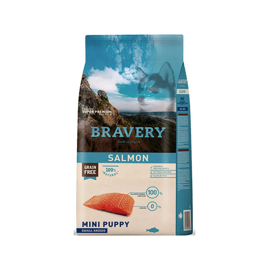 Bravery Salmón Mini Puppy – 2Kg