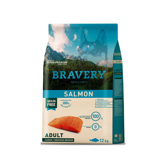 Bravery Salmon Adulto – 12Kg