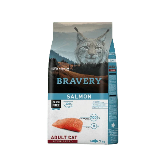 Bravery Adult Cat Sterilized Salmon 2kg
