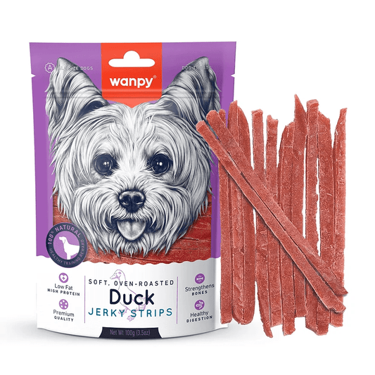 Wanpy Duck Jerky Strips – 100 GR