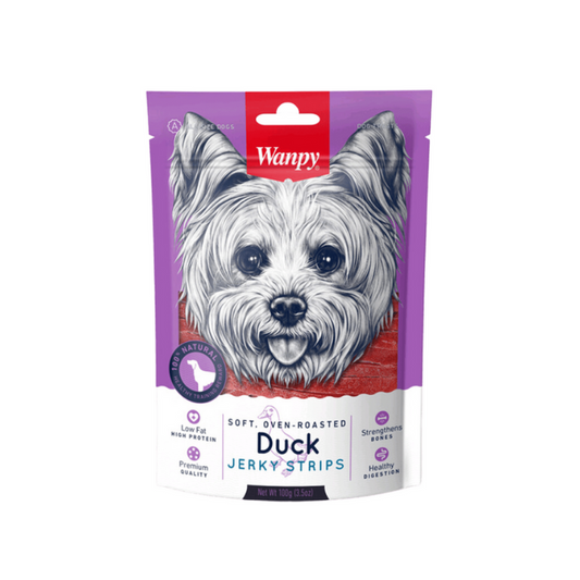Wanpy Duck Jerky Strips – 100 GR
