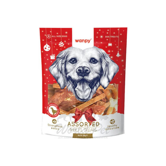 Wanpy Assorted Multitreats – 300 GR